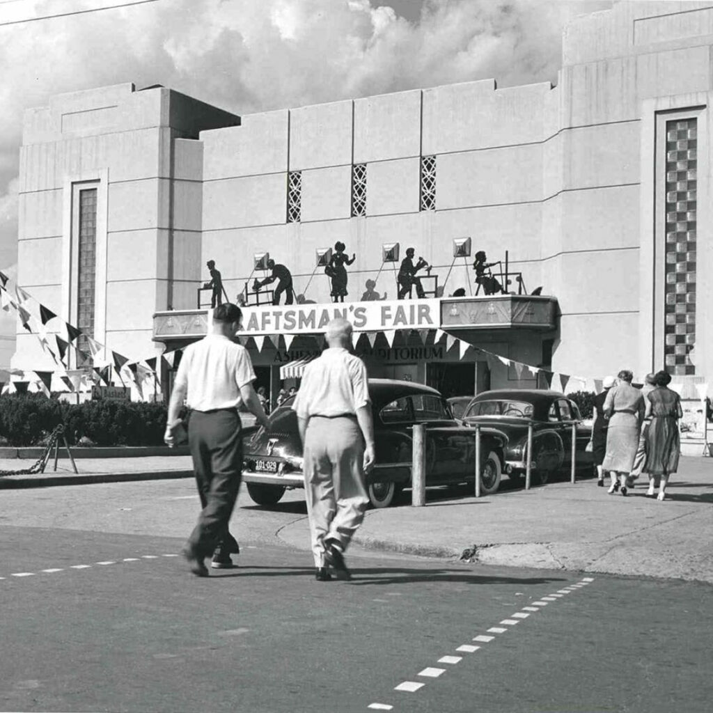 1952 asheville craft fair