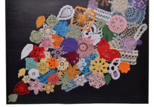 A Touch of Color by guild member Rita de Maintenon. Patience Makes Perfect will be on display in the focus gallery upstairs at the Folk Art Center from April 26–July 13, 2025.